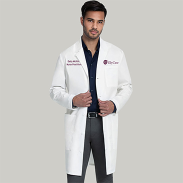 Cherokee Men’s Fit Lab Coat: CH-CK412
