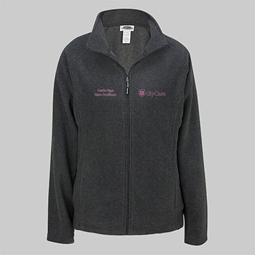 Ladies' Microfleece Jacket: ED-6450