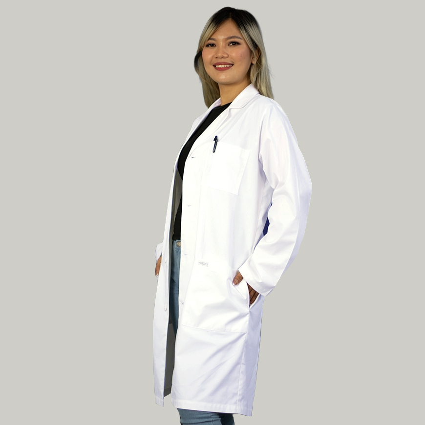 Glycare 40 inches Classic Unisex Lab coat: HF-1101V4