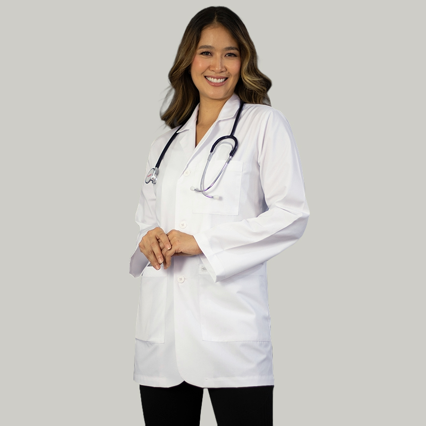 Glycare 31 Inches Unisex Consultation Coat: HF-1106V4